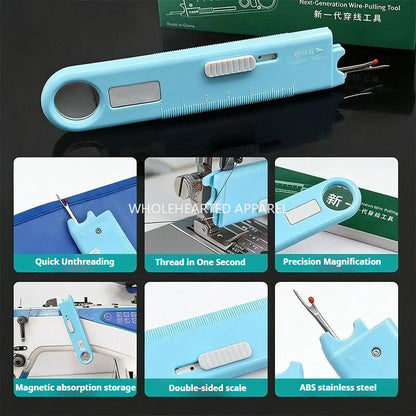 1774★ Multifunction Sewing Machine Needle Threader with Seam Ripper for Industrial Machine★