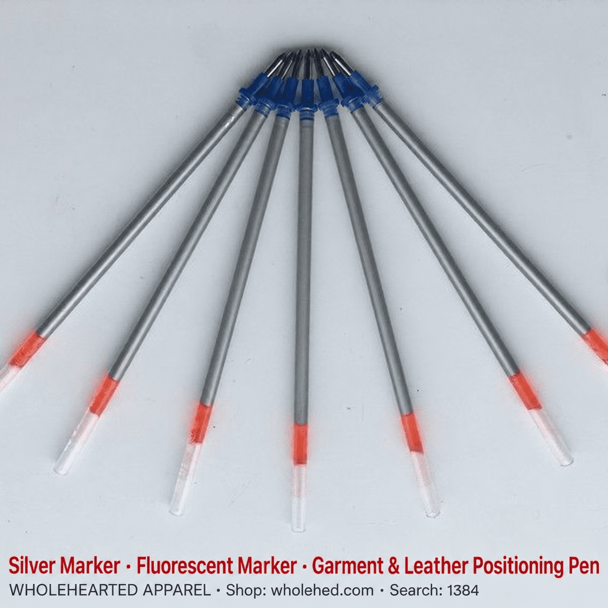 1384★ Silver Ink Marking Pen for Garment Fabrics and Leather, Positioning and Line Drawing