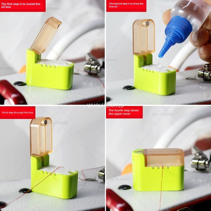 1063★  Sewing machine universal new color thread box, oil finisher, silicone oil cup, anti-broken thread, anti-splitting thread