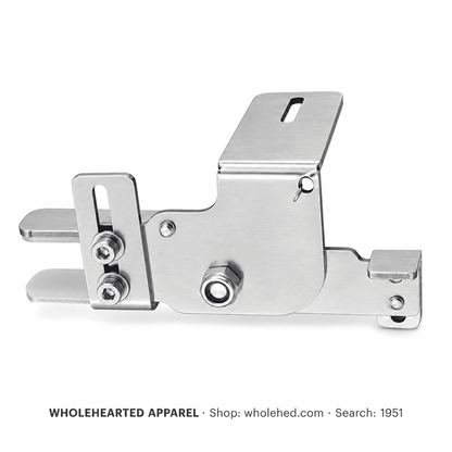 1951★ Adjustable-Height Stainless Steel Cord Lock Threading Tool for Clothing Drawstrings