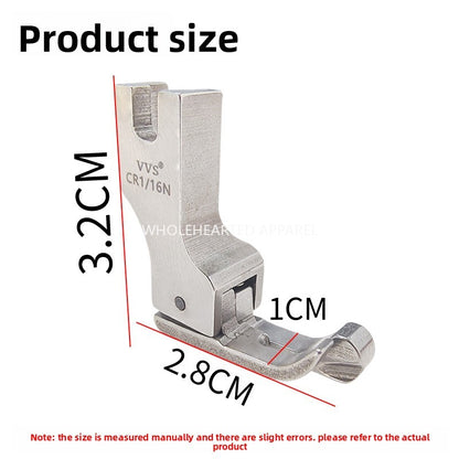 1552★  Flat car big head high and low presser foot 211 CR1/32 all-steel high and low stop presser line presser foot sewing machine accessories