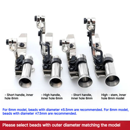 1909★ Four-Thread Overlock Beading Presser Foot, 6mm/8mm, Smooth Bead Sewing★