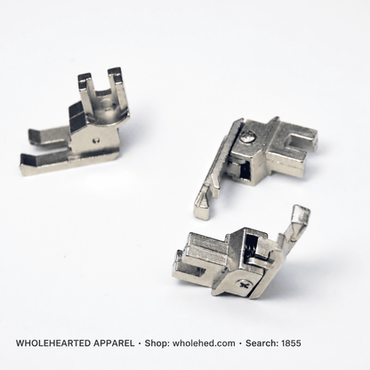 1855★ High-Low Presser Foot for Electric Multifunction Home Sewing Machines – Thick Seams and Pant Hems.