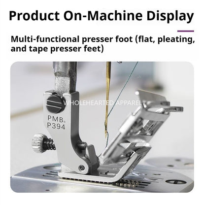 1769★ Pied presseur fronceur large réglable 3 en 1 PMB New P394 pour ruban et garniture★