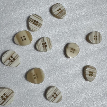 3024  Fashion resin heterosexual buckle imitation stone imitation wood model