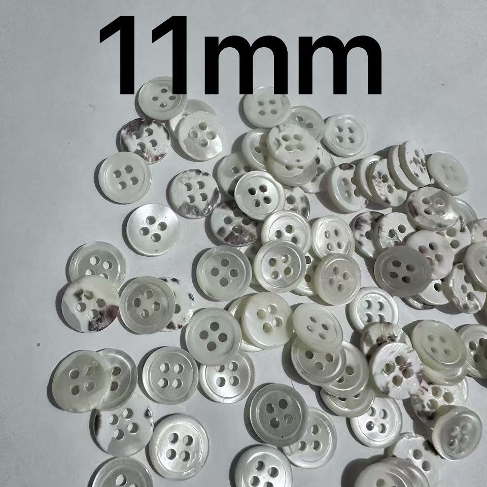 3004  High-grade natural shell button dyed shell button spray paint dyed shell button shirt knitted sweater cardigan shirt button