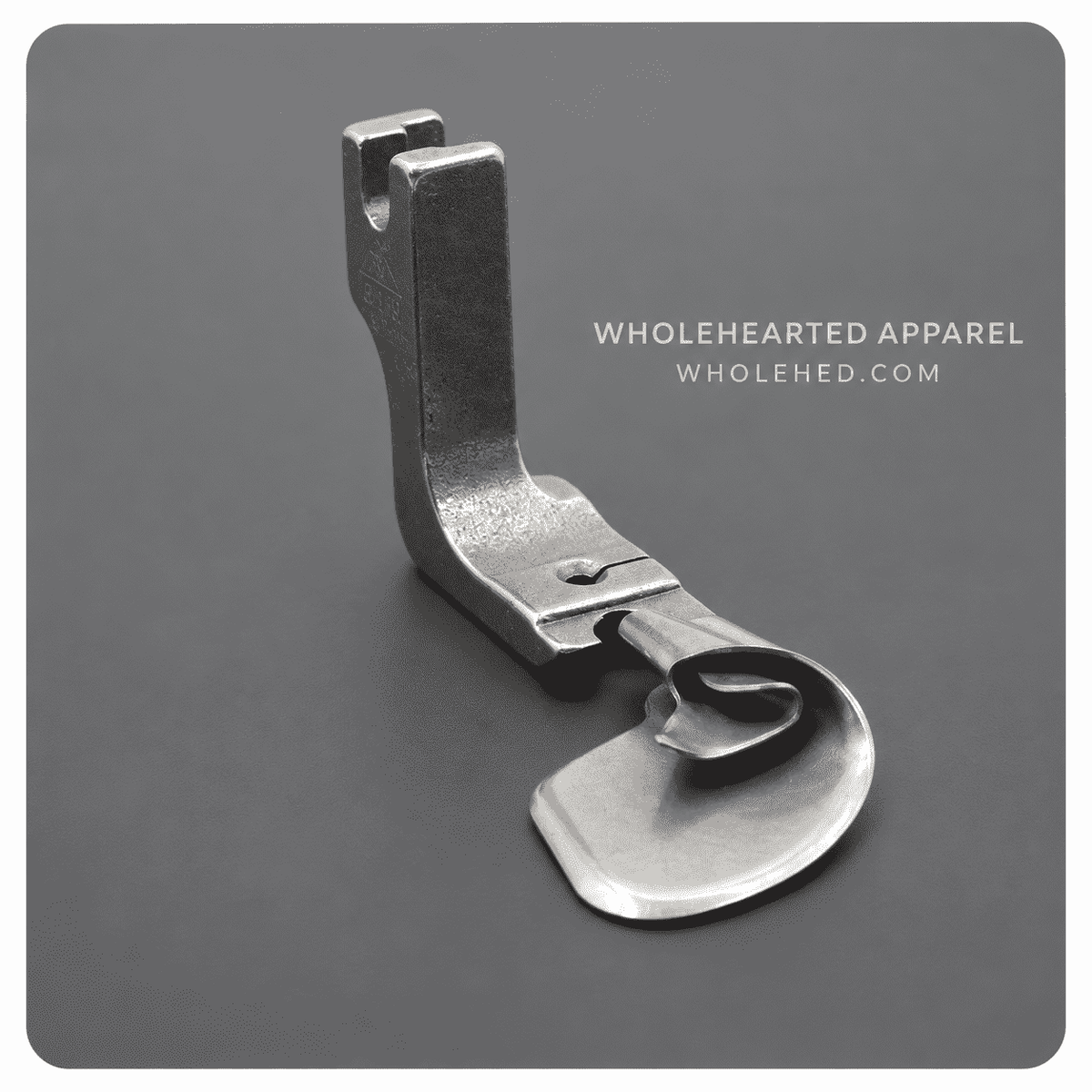 1236★ Curved Hemmer Presser Foot for Silk Chiffon and Lightweight Fabrics.