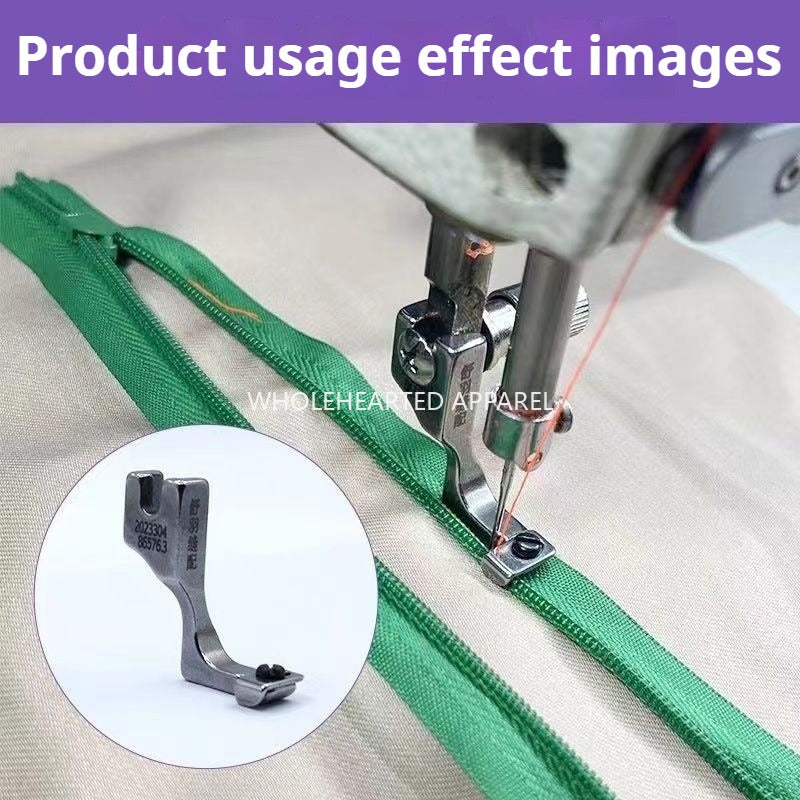 1069★  Model number T69 (adjustable) Invisible zipper presser foot with notch Multifunctional zipper presser foot Computer flat car Industrial flat seam★