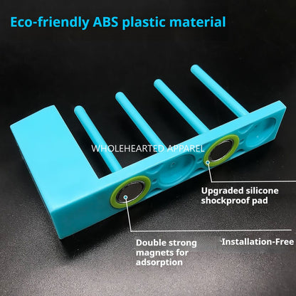 1010★ Support magnétique pour boîtiers de canette de machines à coudre, conçu pour les usines de confection, rangement pratique sans installation ★