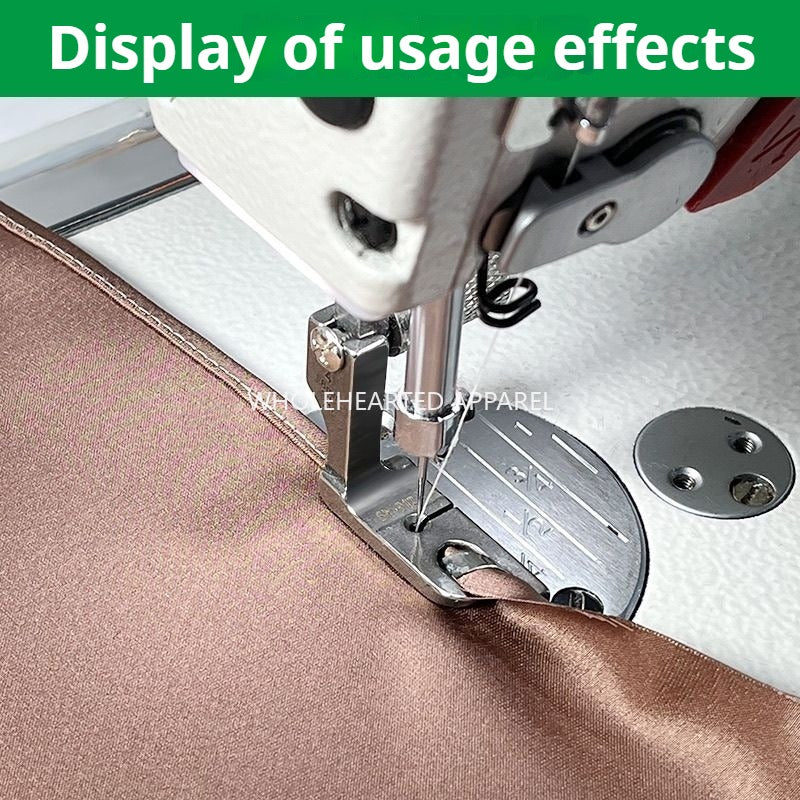 1086★  [New product] SY-912 boutique all-steel crimping presser foot, flat car hem scarf thin material folding tool★