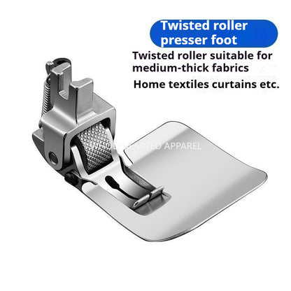 1635★  New all-steel upgraded roller row cotton row presser foot industrial computer flat car adjustable cotton curtain large panel sewing★