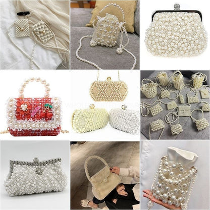 1584★  Boutique high-brightness non-porous imitation pearl mixed New Year's jewelry accessories pearl DIY material handmade beaded loose beads★