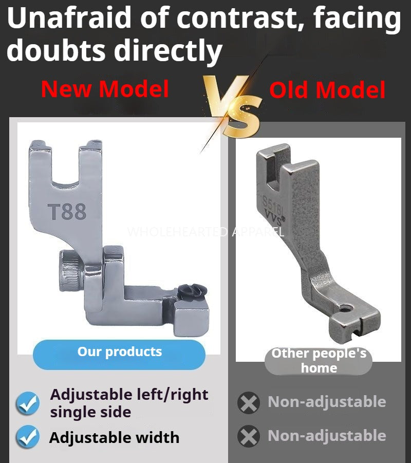 1481★  New flat car T88 adjustable multi-functional invisible zipper presser foot, computer flat car with zipper unilateral presser foot★