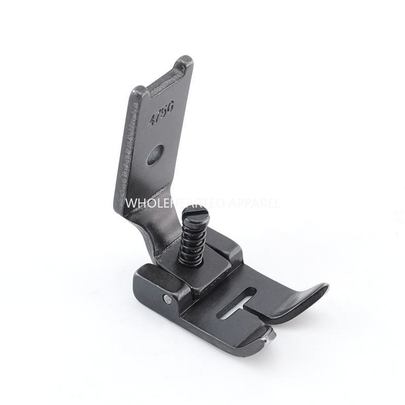 1623★ Prensatelas de seda elástica para coche, totalmente de acero, con abertura de boca plana, grande, mediano y pequeño, accesorios para máquinas de coser★