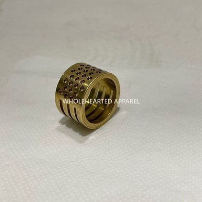 1664★  Copper extra thick thimble, old-fashioned household 2mm thickened thimble, cross stitch thimble hoop, thimble device, ring setting tool★