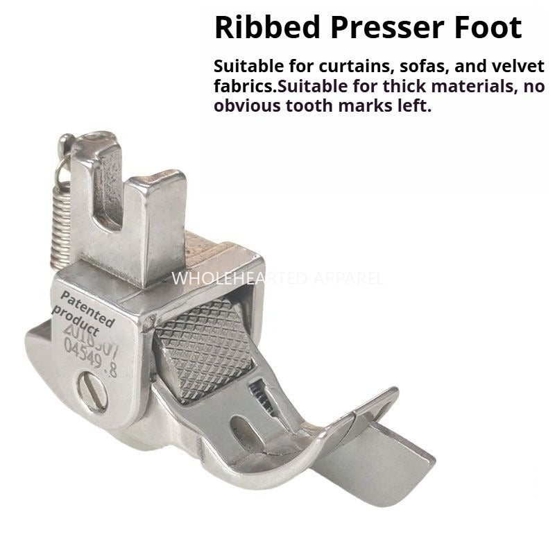 1513★  Flat car roller presser foot SP-18 presser line tangent right stop with knife roller stop edge presser foot, sewing machine accessories★