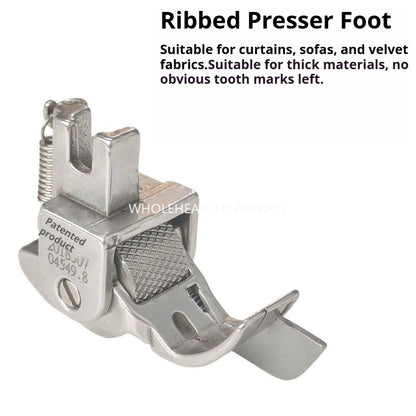 1513★  Flat car roller presser foot SP-18 presser line tangent right stop with knife roller stop edge presser foot, sewing machine accessories★