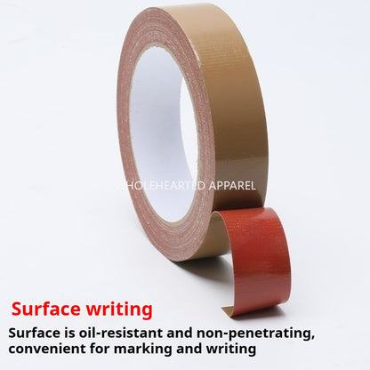 1088★  Sewing machine positioning tape, high-stick clothing template, soil brown cloth base glue, waterproof splicing single-sided carpet tape★