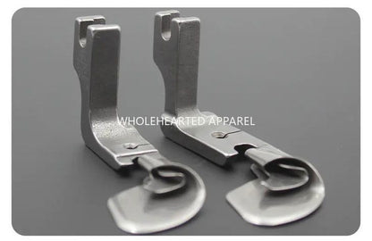1236★  Daqian brand Internet celebrity curved crimping presser foot, silk chiffon thin material hemming hemming drum, hemming device★