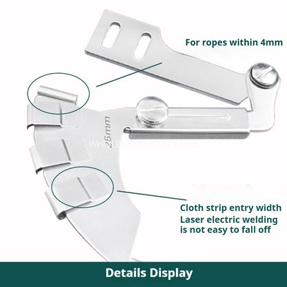 1025★ [Fait main] SY-995 4-en-1 : corde incrustée, sac à tube de traction, corde, bande dentée, oreiller, housse de couette, outil d'ourlet, masturbation★