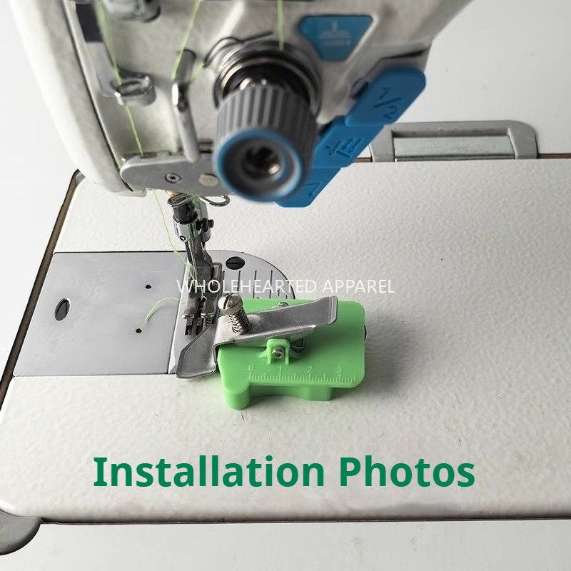 1015★ Nouvelle jauge magnétique en plastique pour machine à coudre, en silicone à forte adsorption, avec ligne de pression réglable et multifonctionnelle ★