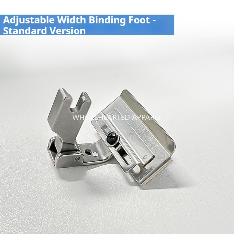 1450★ Pied de presse réglable pour machine à coudre à point noué S10A, pour ruban adhésif, sangle, collier, élastique, guide-lacets, etc.