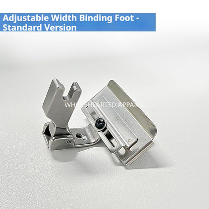 1450★ Pied de presse réglable pour machine à coudre à point noué S10A, pour ruban adhésif, sangle, collier, élastique, guide-lacets, etc.