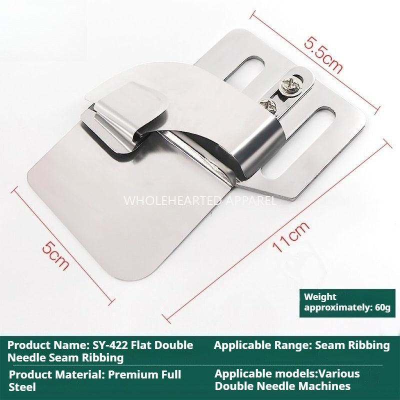 1058★ [Fait main] SY-422 Tube de traction cousu à la main à double aiguille plate, manche supérieure fermée, pour literie et tente★