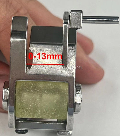 1346★ Nuevo prensatelas Q7 con rodillo para dobladillo de coche, tira de cuello, rollo de prensatelas para pantalones, bloque de línea de prensado, borde antivuelco, prensatelas para coche plano★