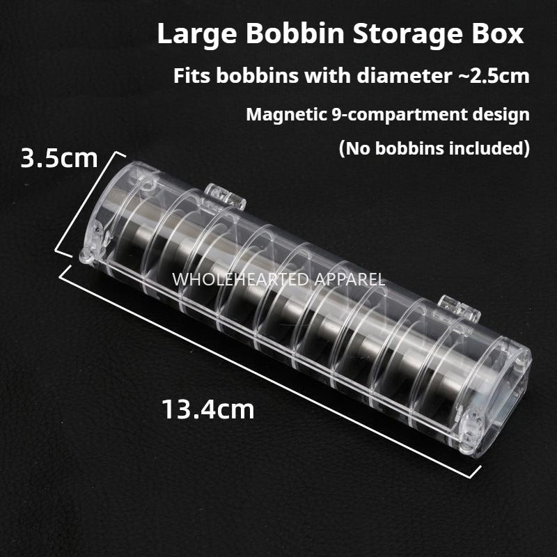 1565★  Computer flat car sewing machine shuttle core magnet storage box Jack A3A4 Zhongjie Fushan brothers plastic lock cylinder wire core★