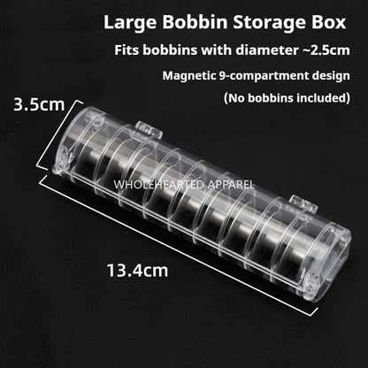 1565★  Computer flat car sewing machine shuttle core magnet storage box Jack A3A4 Zhongjie Fushan brothers plastic lock cylinder wire core★