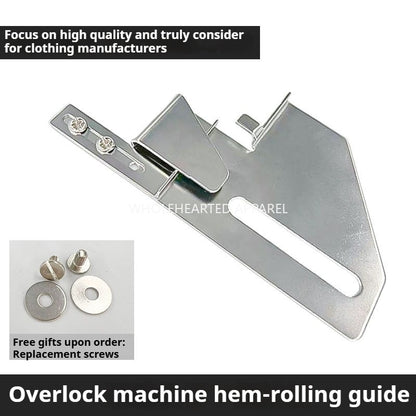 1490★  Car three-needle five-wire hem pulling cylinder Band sewing machine Car double-needle car hem regulation adjustable hemming cylinder 205★