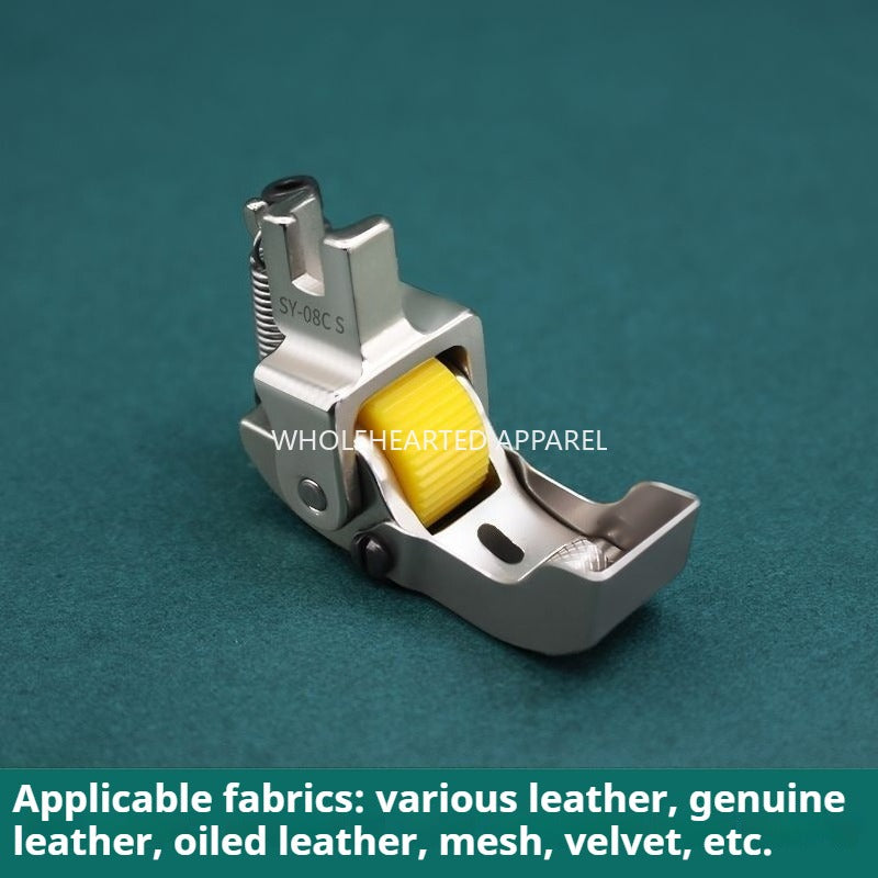 1389★  New SY-08 boutique all-steel double roller ship-type presser foot, flat car special aviation cotton pressing line★