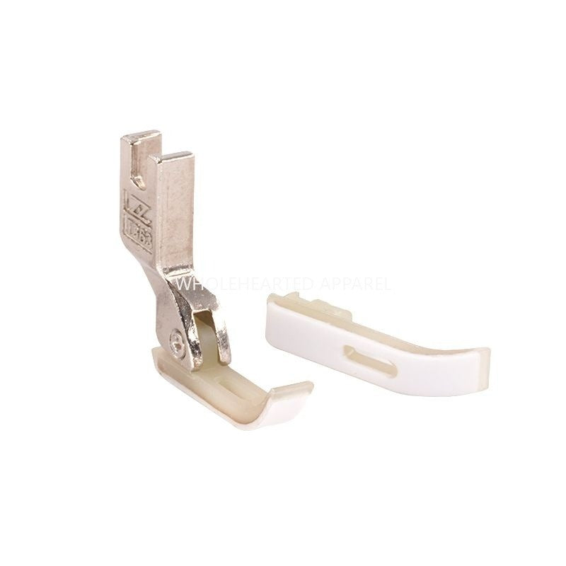 1479★ Prensatelas de plástico Smart foot T363 para coche plano industrial, para ordenador, para coche plano, de uso general, de teflón, de goma, blanco★