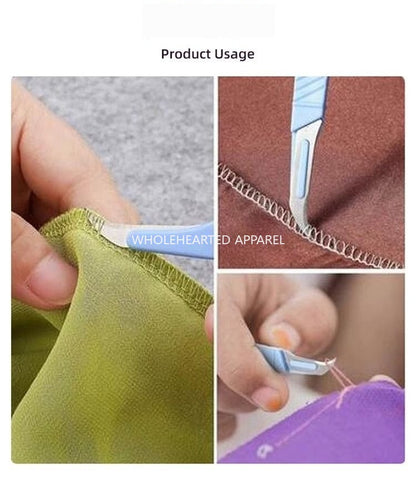 1669★ Nuevo artefacto para quitar hilos, accesorios de costura DIY de mano afilada, herramienta de costura multifuncional para el hogar para cortar hilos★