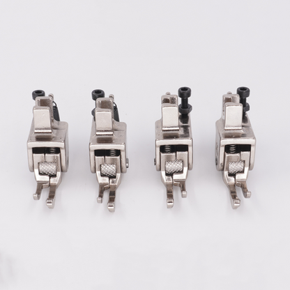 1658★  New boutique narrow high and low roller presser foot leather curtain down jacket thick and thin universal presser foot sewing machine accessories★