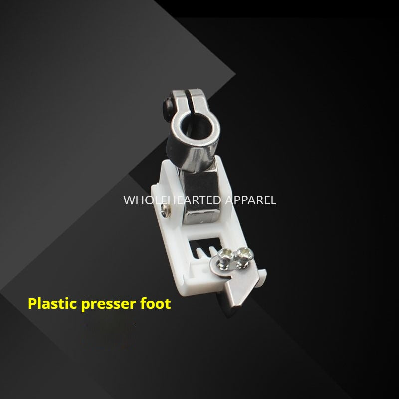 1383★ Pied-de-biche extensible à trois aiguilles et cinq fils W500 pour machine à coudre, pied-de-biche en plastique de 5,6 pouces★