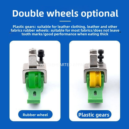 1680★  New flat car Teflon embedded rope roller presser foot P69 with slot embedded rope presser foot sill rope bag rope sewing accessories