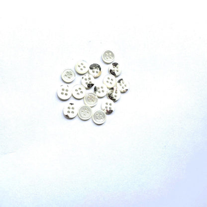 3006  Natural Shell Shirt Buckle