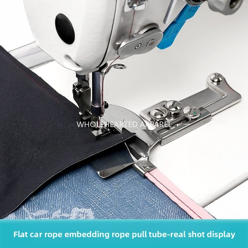 1706★  New rope inlaid rope pulling tube flat car synchronous car universal stainless steel left and right adjustable rotation adjustment installation★