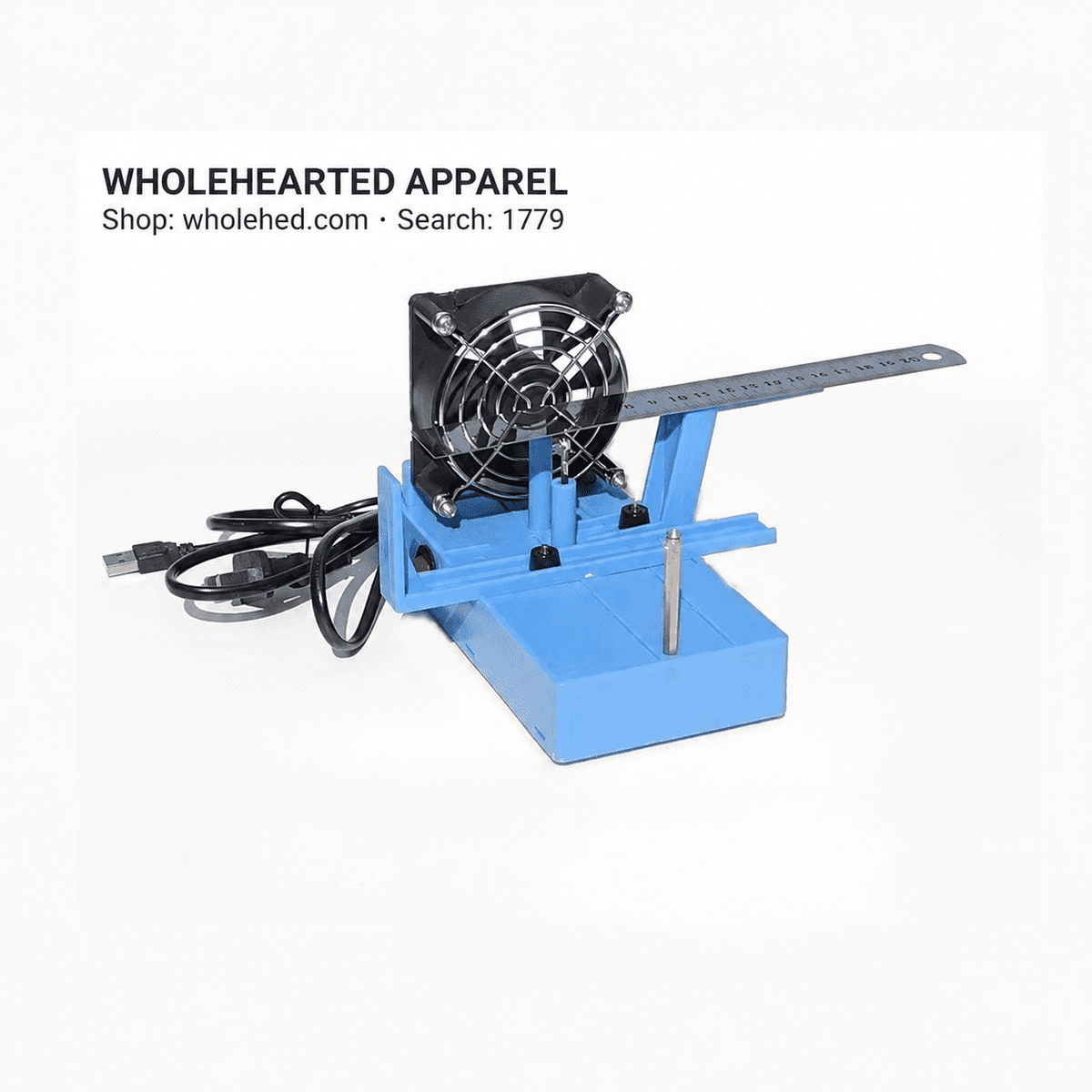1779★ Compact Blue Hot Cutter for Craft Ribbons, Grosgrain Ribbon and Fabric Labels
