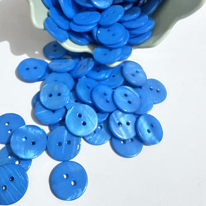 3017  Real shell button natural shell shirt button two eyes four eyes button shirt children's handmade DIY