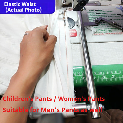 1813★ Handheld Elastic Guide Tool for Waistbands and Cuffs, Compatible with Lockstitch and Double Needle Machines★
