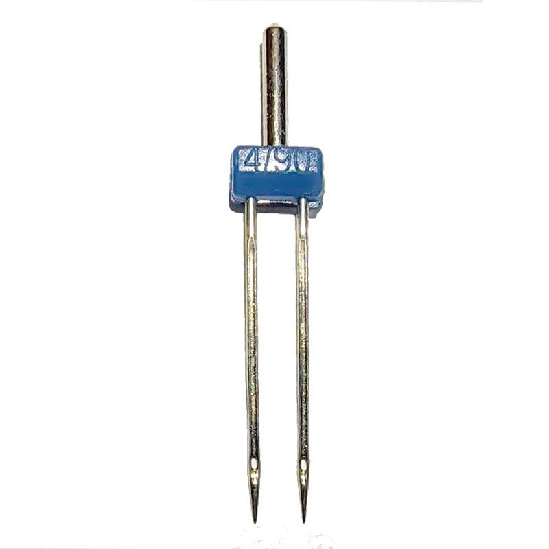 1868★ Twin Needle for Domestic Sewing Machines, Sizes 2/3/4, Compatible with Brother, Butterfly, and Juki-Style Models★
