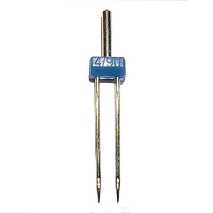1868★ Twin Needle for Domestic Sewing Machines, Sizes 2/3/4, Compatible with Brother, Butterfly, and Juki-Style Models★