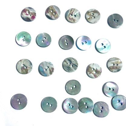 3010  shell buttons round high-end shell handmade clothes short-sleeved shirt jacket, back pocket buttons button decoration