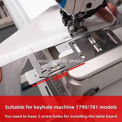 1615★  New keyhole machine button ruler adjustable auxiliary tools 1790/781 positioning ruler gauge tool sewing accessories