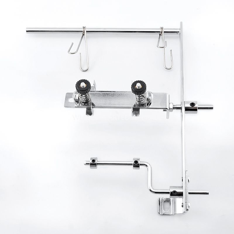 1653★  New second-generation edge locking machine rubber band bracket 747 edge copying machine universal rubber band elastic band shelf sewing accessories