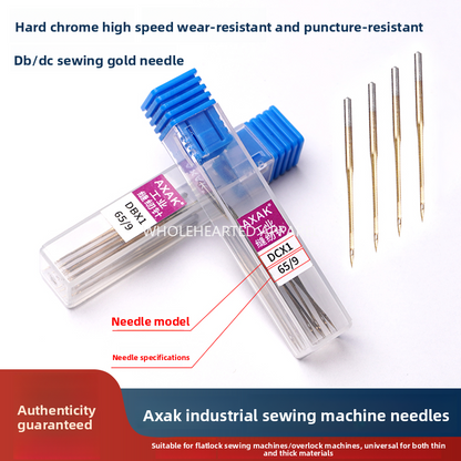 1689★  Sewing machine accessories New AXAK needle DBx1 flat car needle DCx1 edge locking machine needle Hard chrome high speed and durability