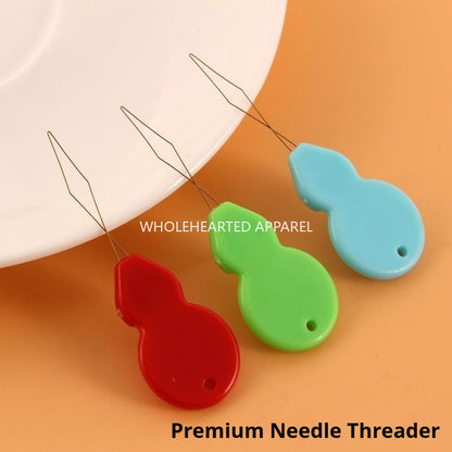 1809★ Gourd-Shaped Needle Threader Tool for Sewing Machines and Hand Sewing Needles★